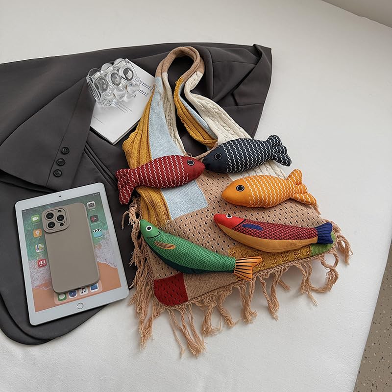 Ningaloo Reef - Boho Fringe Tote Green