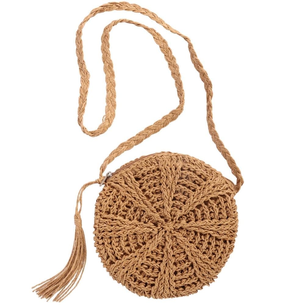 Bells Beach - Straw Round Bag
