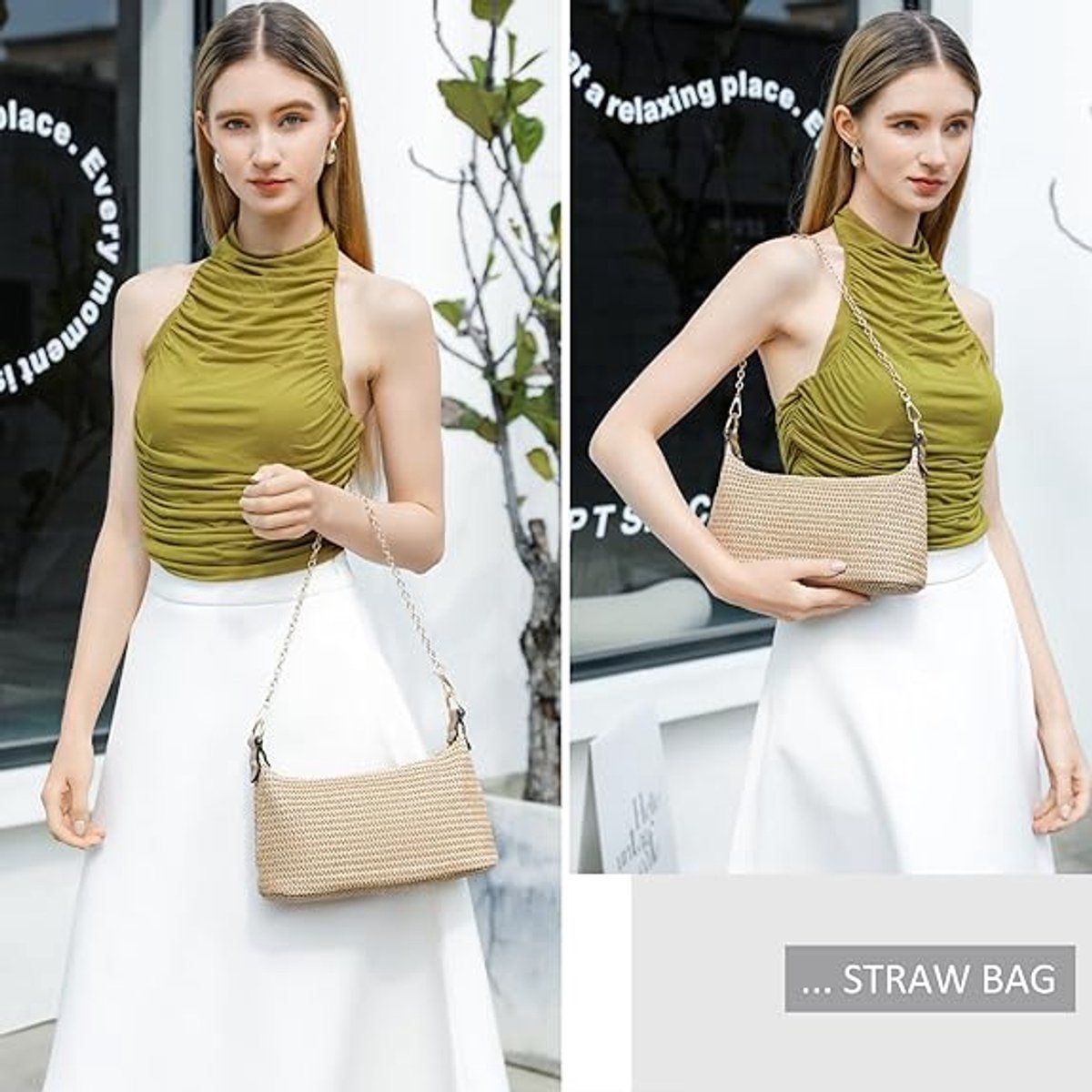 Lorne Straw - Shoulder Bag