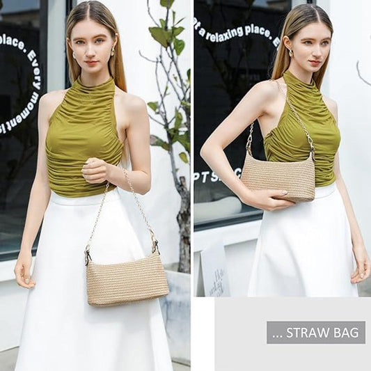 Lorne Straw - Shoulder Bag