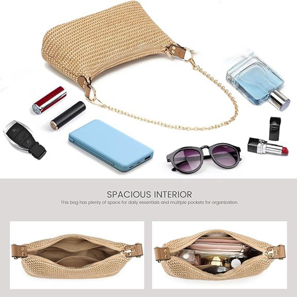 Lorne Straw - Shoulder Bag