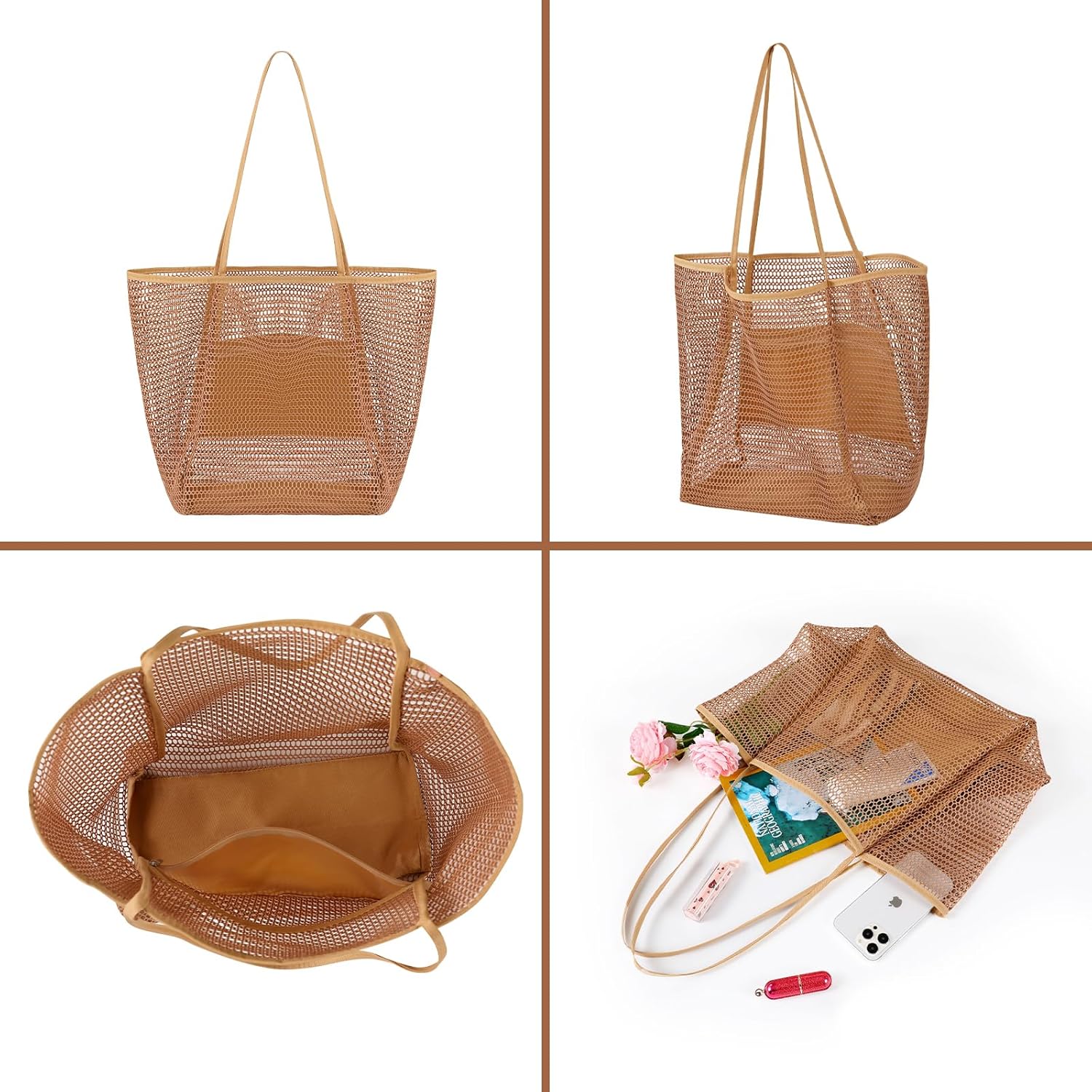 Mesh Escape - Packable Beach Tote
