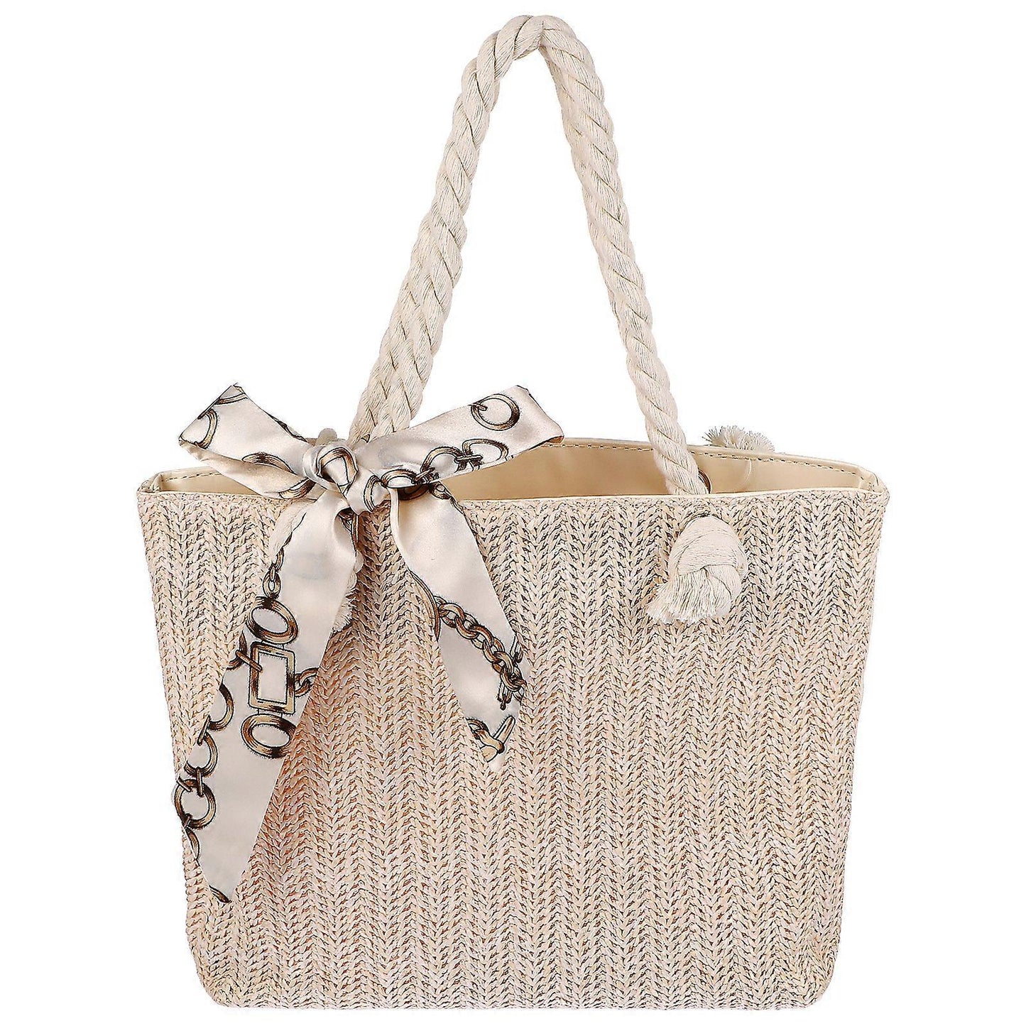 Whitehaven Straw Tote - product view