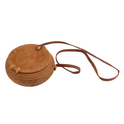 Jervis Bay - Rattan Round Bag