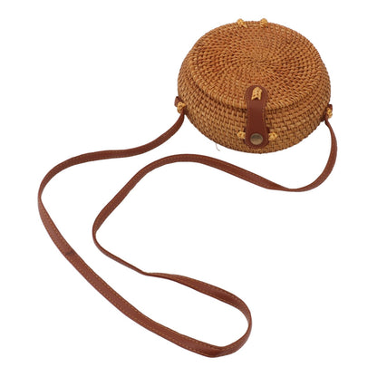 Jervis Bay - Rattan Round Bag