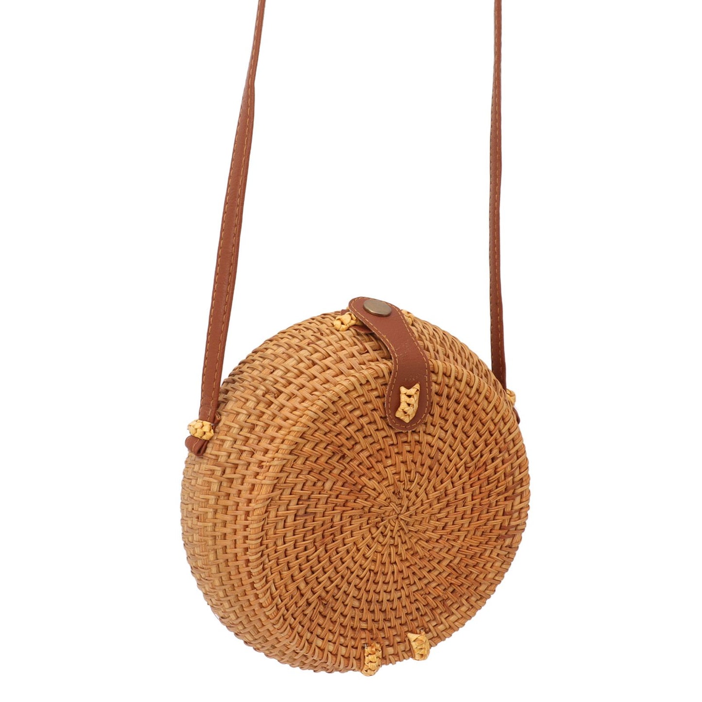 Jervis Bay - Rattan Round Bag
