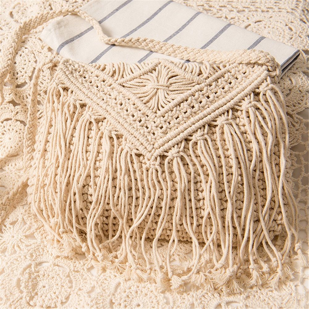 Yallingup Fringe - Crochet Bag
