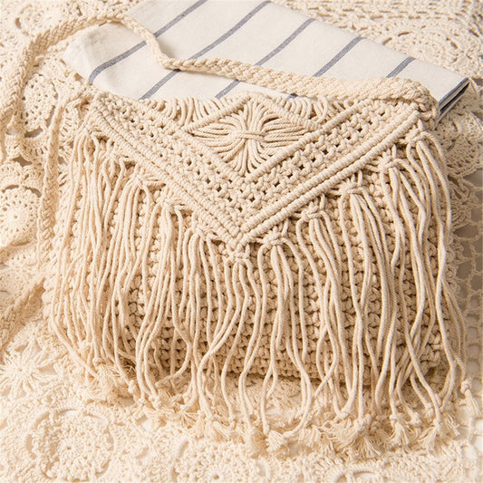 Yallingup Fringe - Crochet Bag