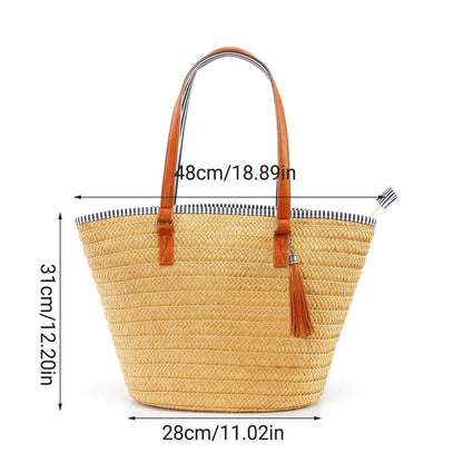 Kiama Weave - Straw Tote