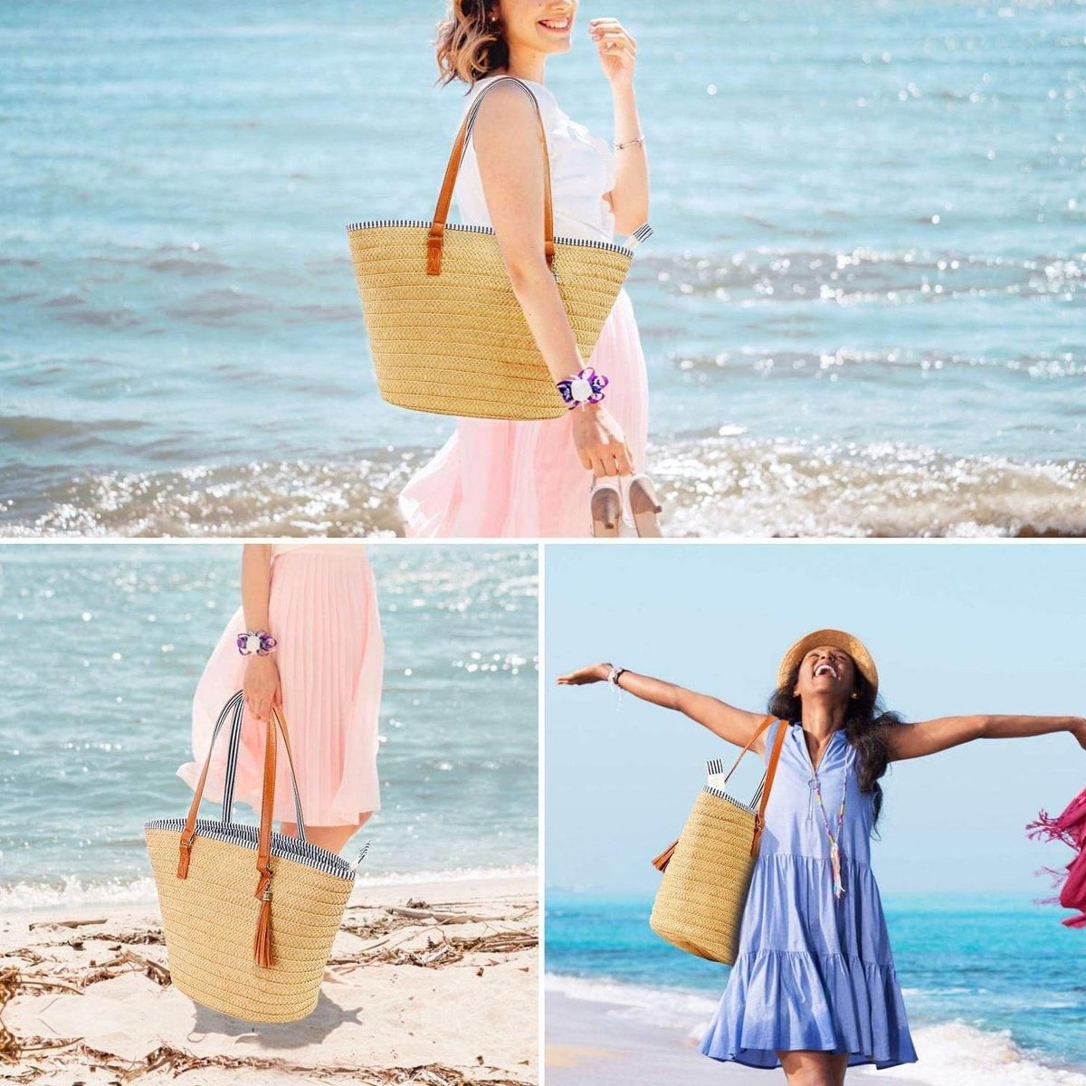 Kiama Weave - Straw Tote