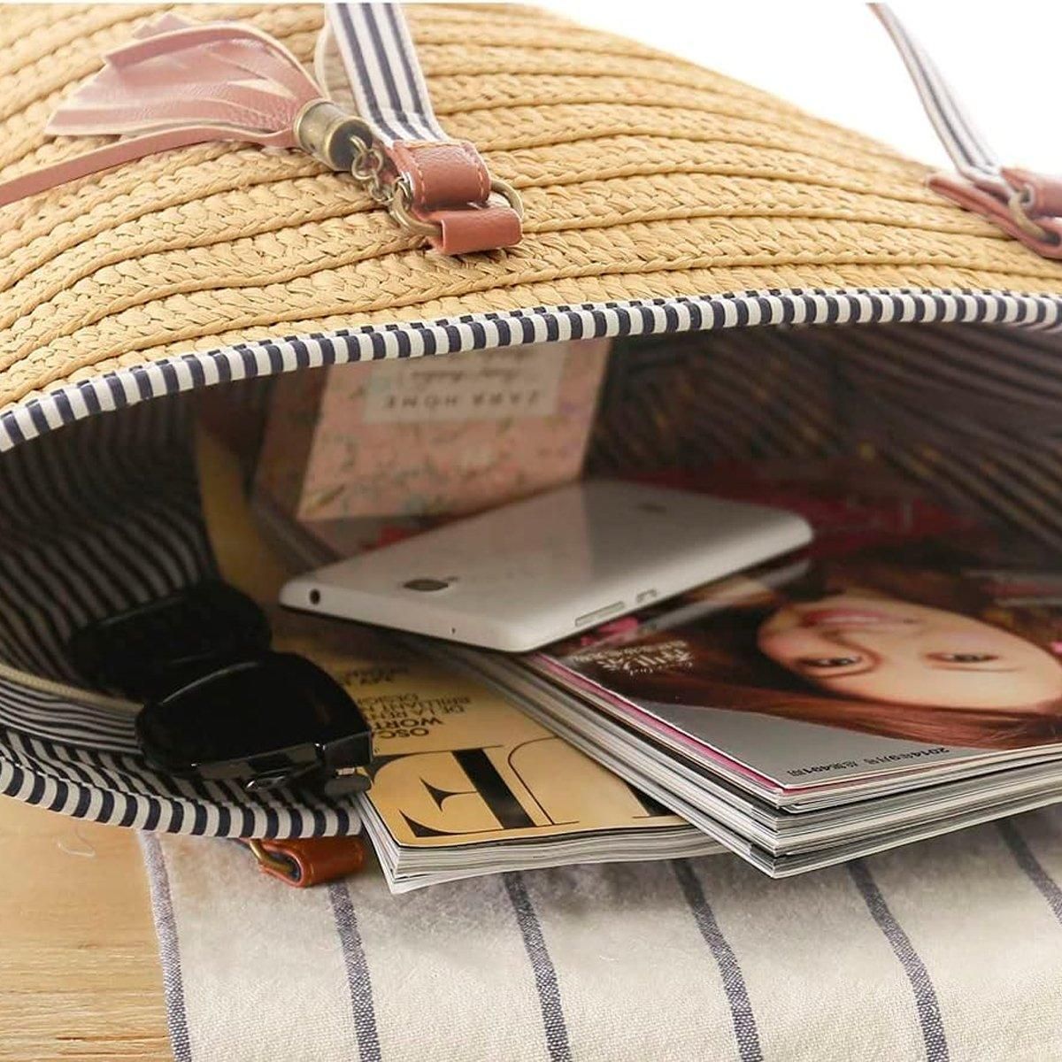 Kiama Weave - Straw Tote