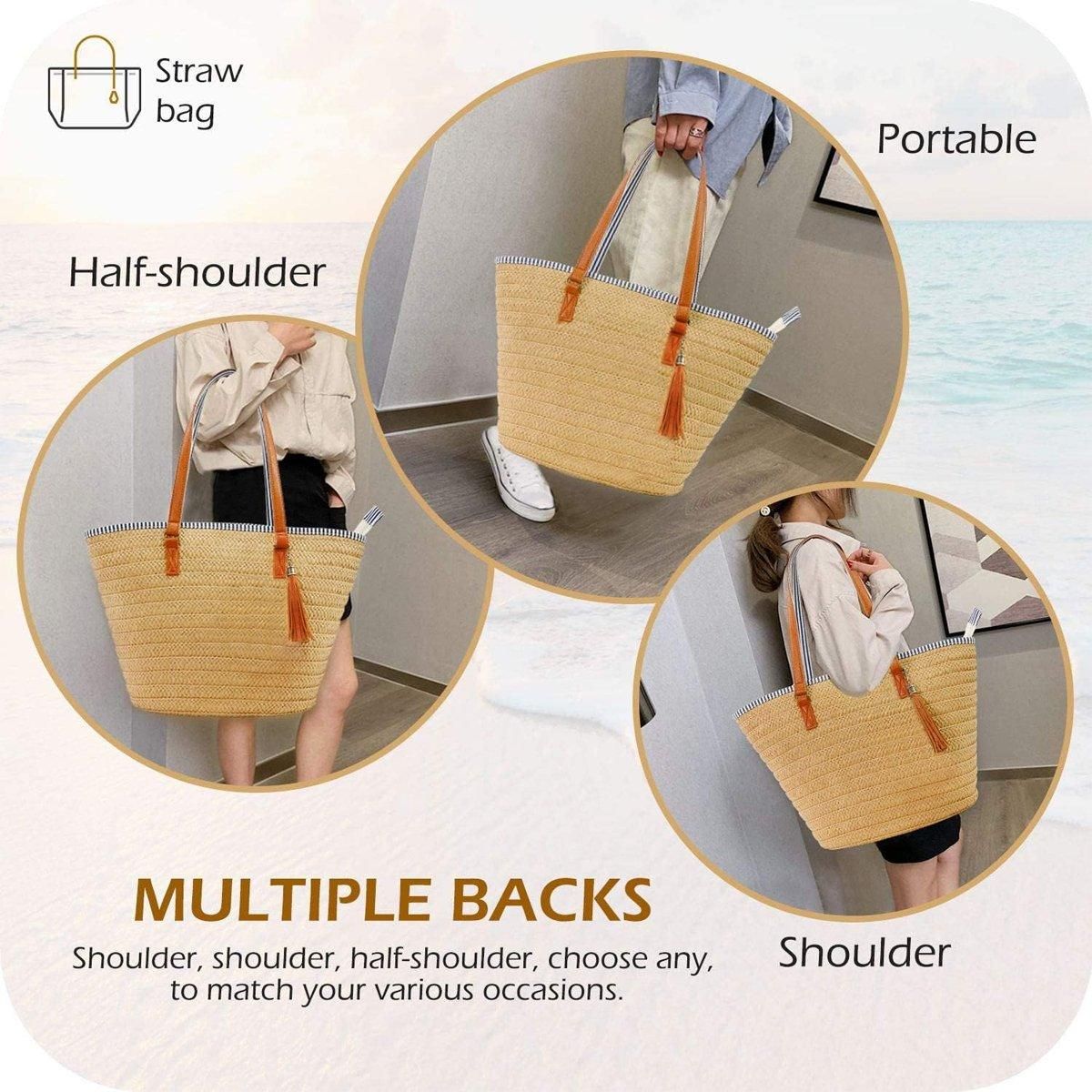 Kiama Weave - Straw Tote