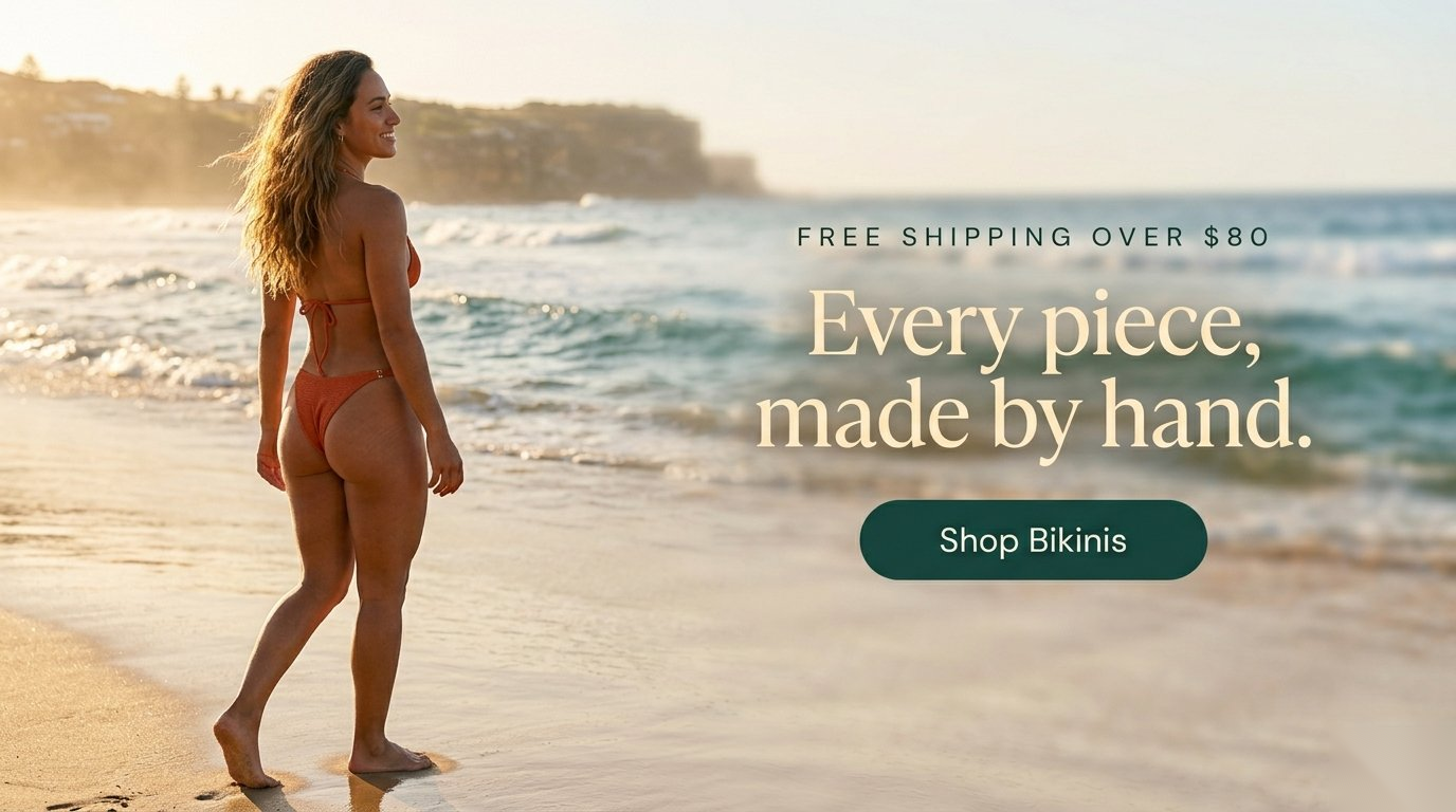 Solaríe banner – Every piece, made by hand. Free shipping over $80